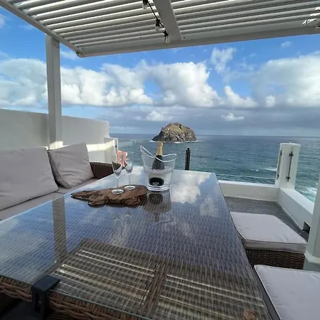 Vistas Impresionantes Al Mar De Ferienhaus Garachico (Tenerife)